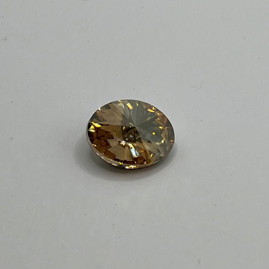 Swarovski 18X13.5MM Oval Rivoli A4122 - Golden Shadow