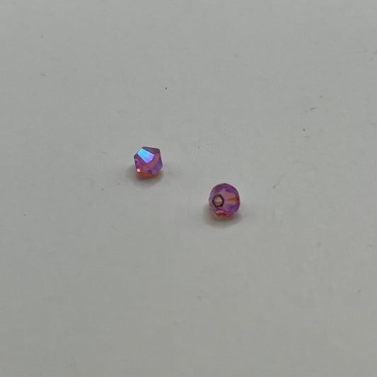 Swarovski 4MM Bicone - Rose AB2X (12pcs)