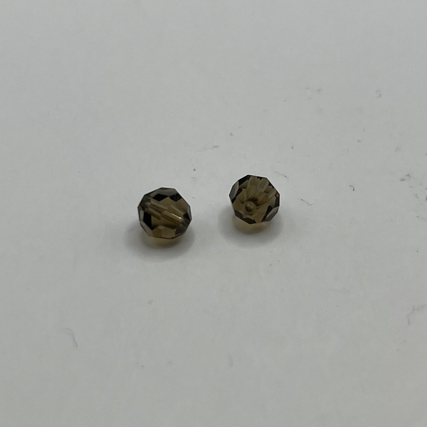 Swarovski 6MM Round Faceted A5000 - Smoky Quartz (12pcs)