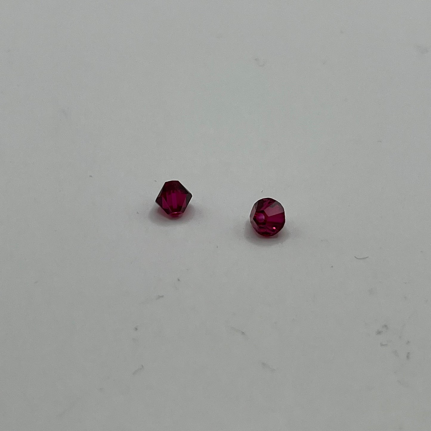 Swarovski 4MM Bicones - Ruby (12pcs)