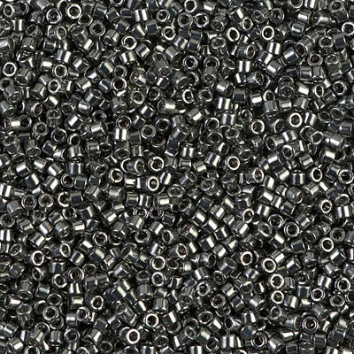 DB0457 - Galvanized Dyed Gray / Green - 11/0