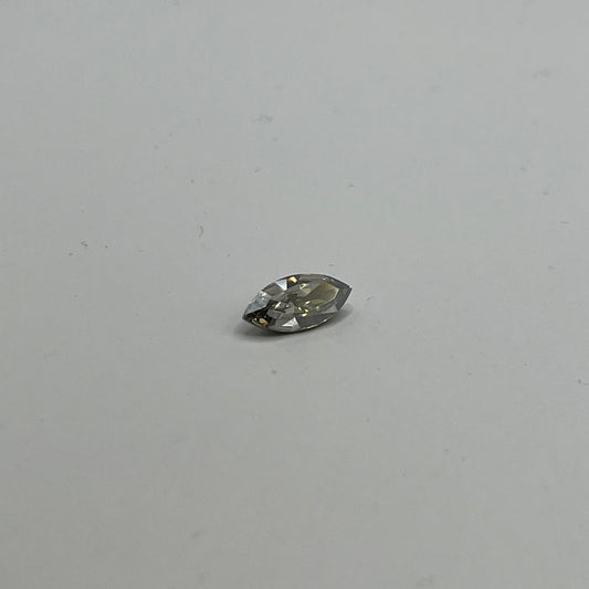 Swarovski 15x7MM Navette A4228 - Crystal Silver Shade