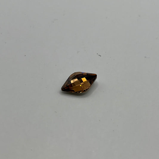 Swarovski 14x9MM Lemon Cut A4230 - Light Smoked Topaz (2pcs)