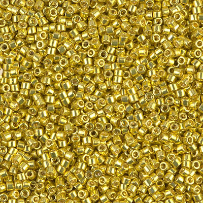 DB0424 - Galvanized Dark Yellow Dyed - 11/0