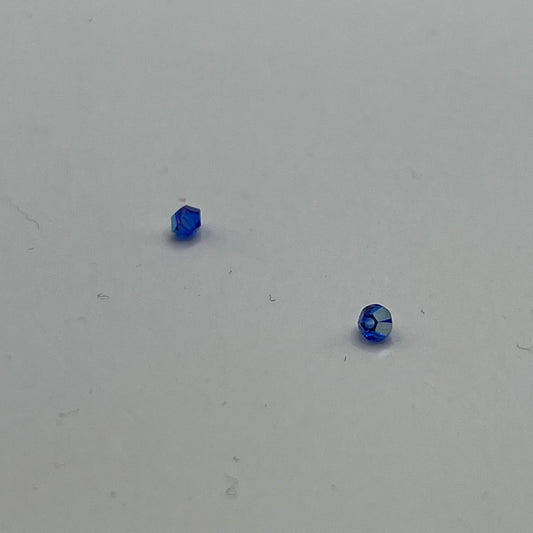 Swarovski 3MM Bicones - Majestic Blue AB (24pcs)