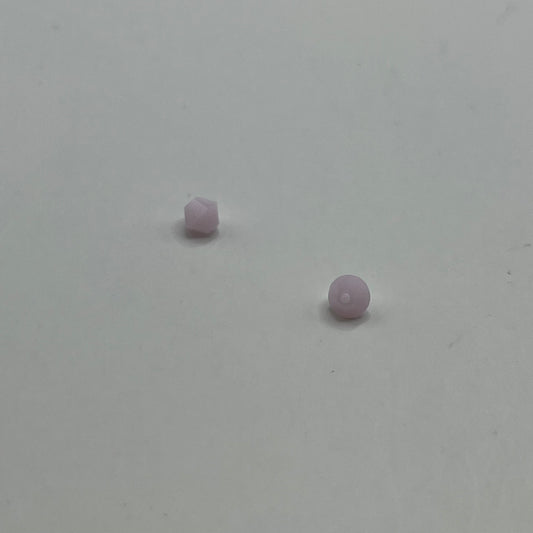 Swarovski 4MM Bicones - Rose Alabaster (12pcs)