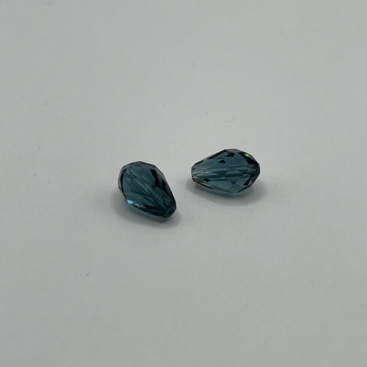 Swarovski 10.5x7MM Teardrop - Montana (4pcs)