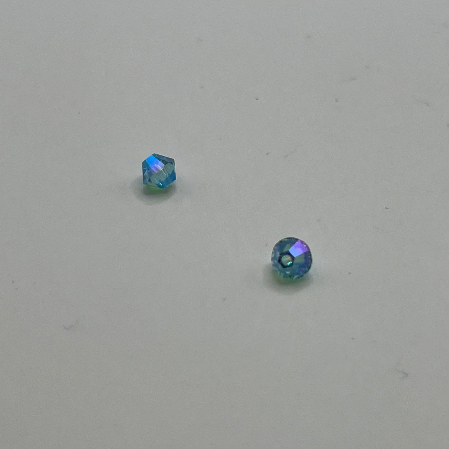 Swarovski 4MM Bicones - Light Turquoise AB2X (12pcs)