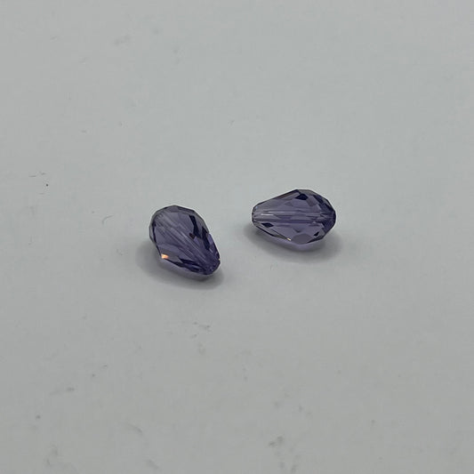 Swarovski 10.5x7MM Teardrop - Tanzanite (4pcs)