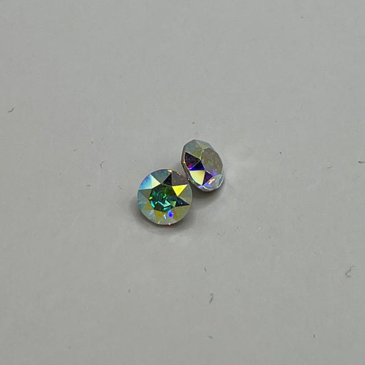 Swarovski 6MM Xirius Chaton A1088 - Crystal AB (4pcs)
