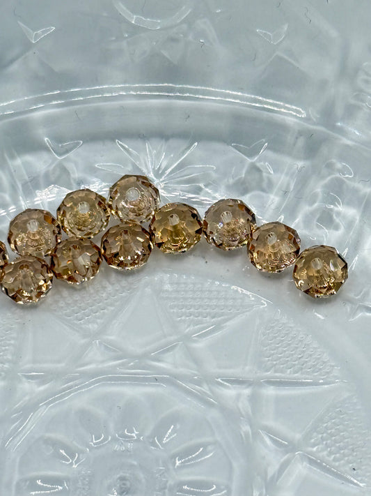 Swarovski Brio - 6MM - Light Colorado Topaz - (12pcs)