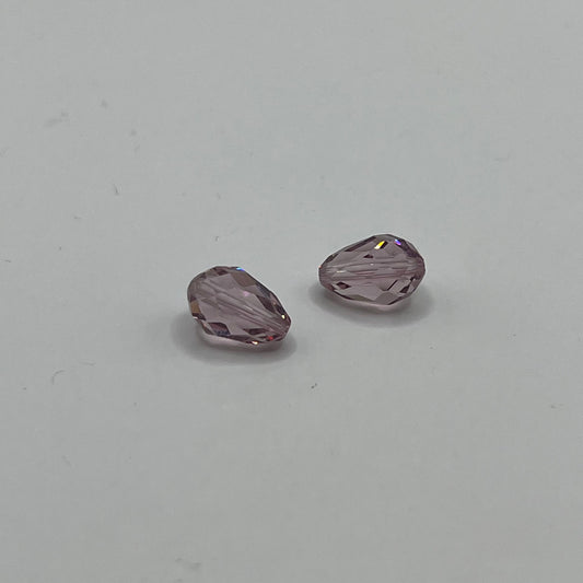 Swarovski 10.5x7MM Teardrop - Light Amethyst (4pcs)
