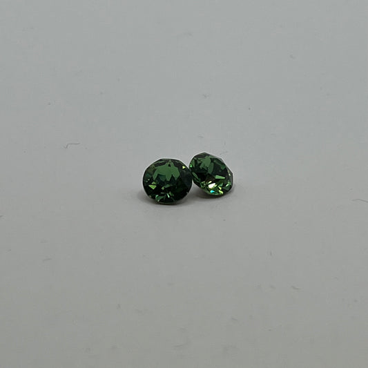 Swarovski 8MM Xirius Chaton A1088 - Erinite (4pcs)