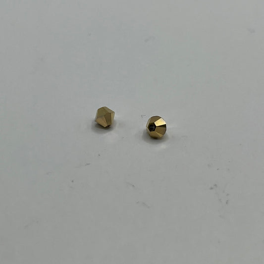 Swarovski 4MM Bicones - Rose Gold (12pcs)