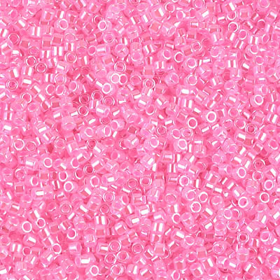 DB0246 - Dark Pink / Lined Crystal - 11/0