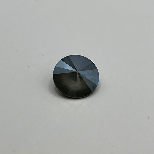Swarovski 14MM Rivoli A1122 - Crystal Dark Grey