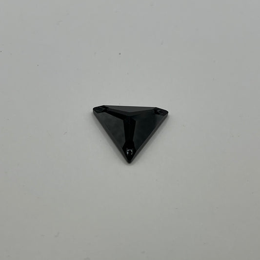 Swarovski 22MM Triangle Sew-On A3270 - Jet