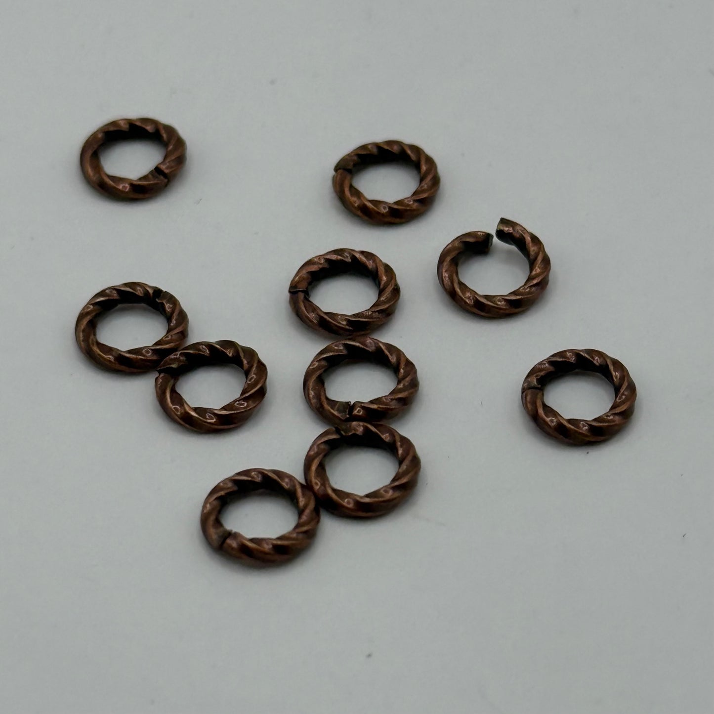 Copper Jump Ring (10pcs)