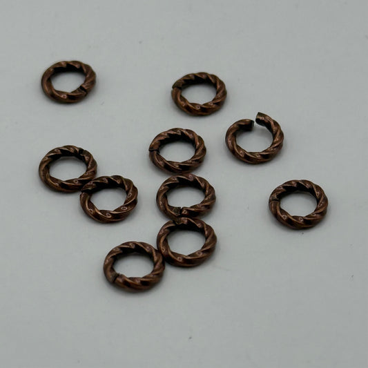 Copper Jump Ring (10pcs)
