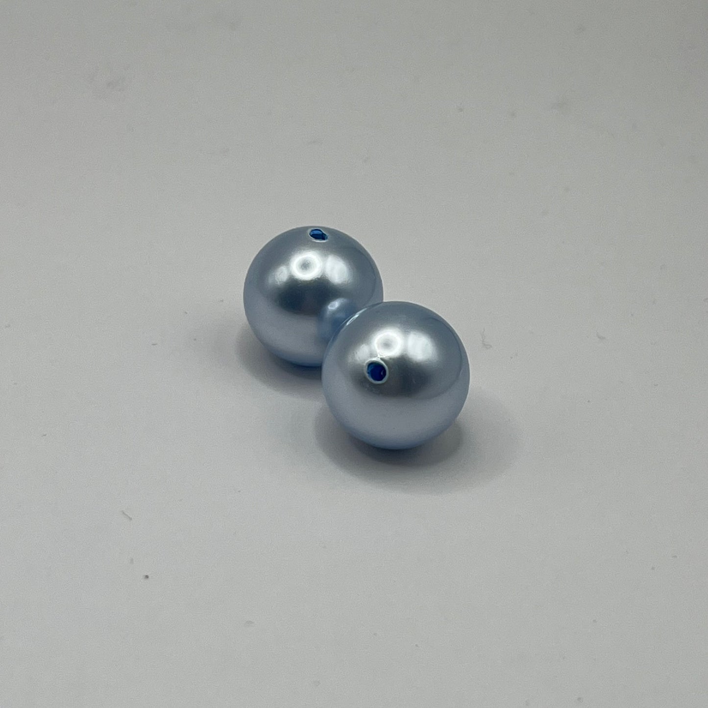 Swarovski 14MM Pearls - Light Blue (2pcs)