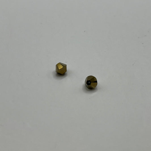 Swarovski 4MM Bicones - Dorado 2X (12pcs)