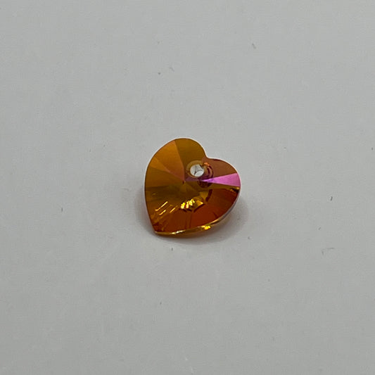 Swarovski 10MM Heart Pendant A6228 - Astral Pink (4pcs)