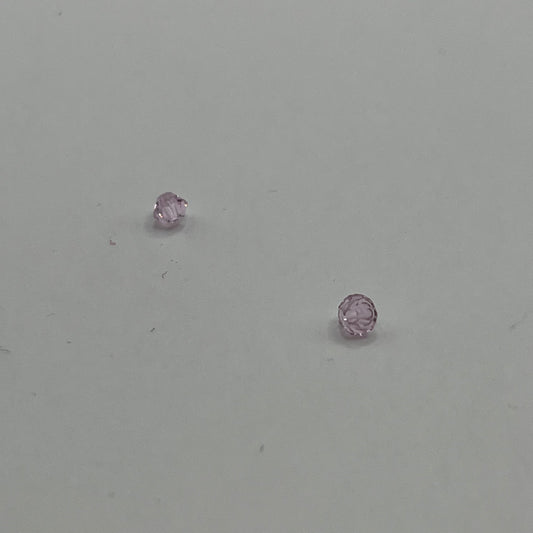 Swarovski 3MM Bicones - Rosaline (24pcs)