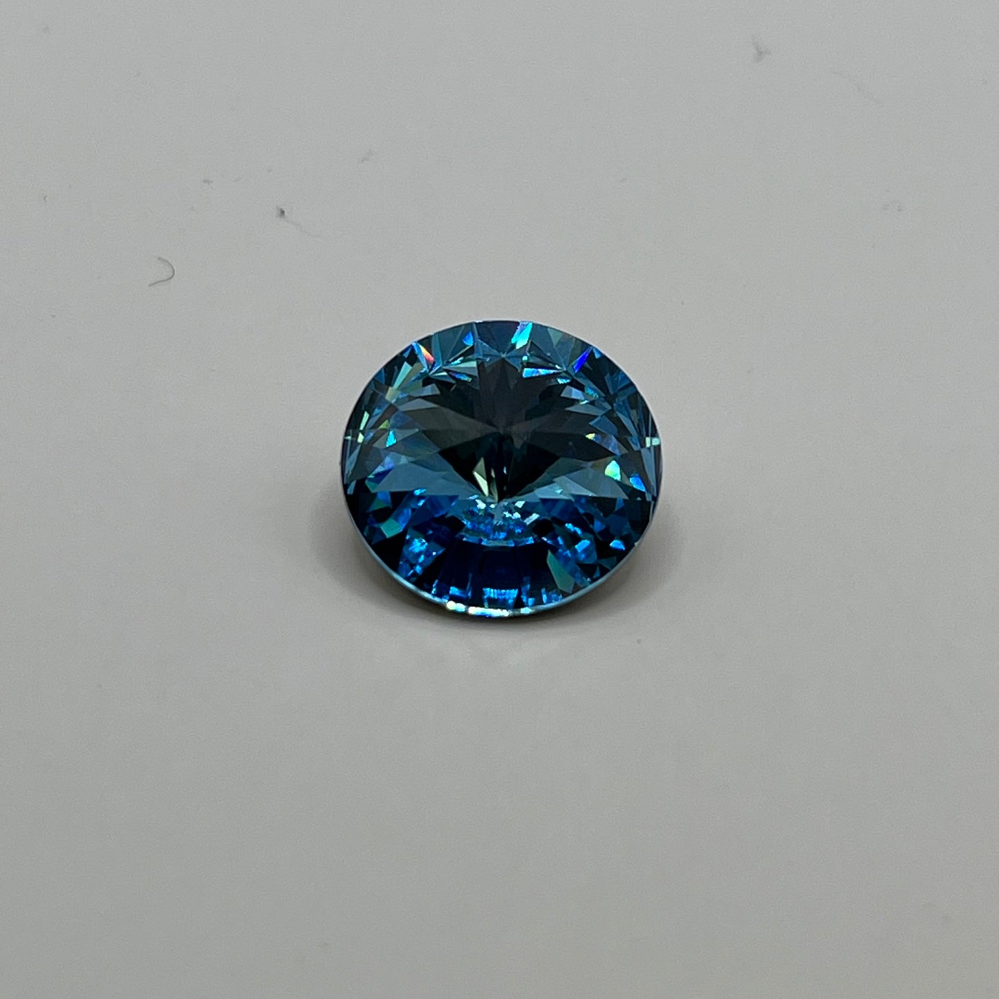 Swarovski 18MM Rivoli A1122 - Aqua