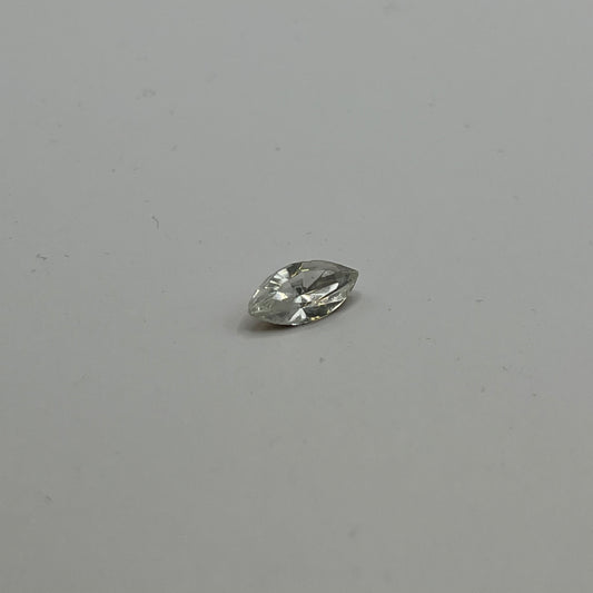 Swarovski 15x7MM Navette A4228 - Crystal (Gold Filled)
