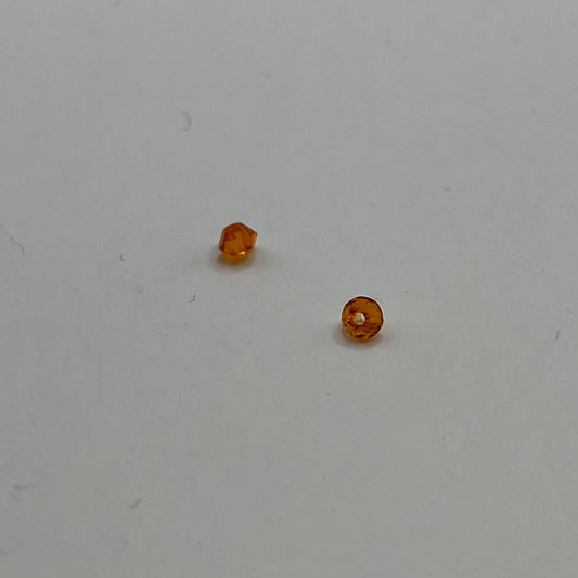 Swarovski 3MM Bicones - Tangerine (24pcs)