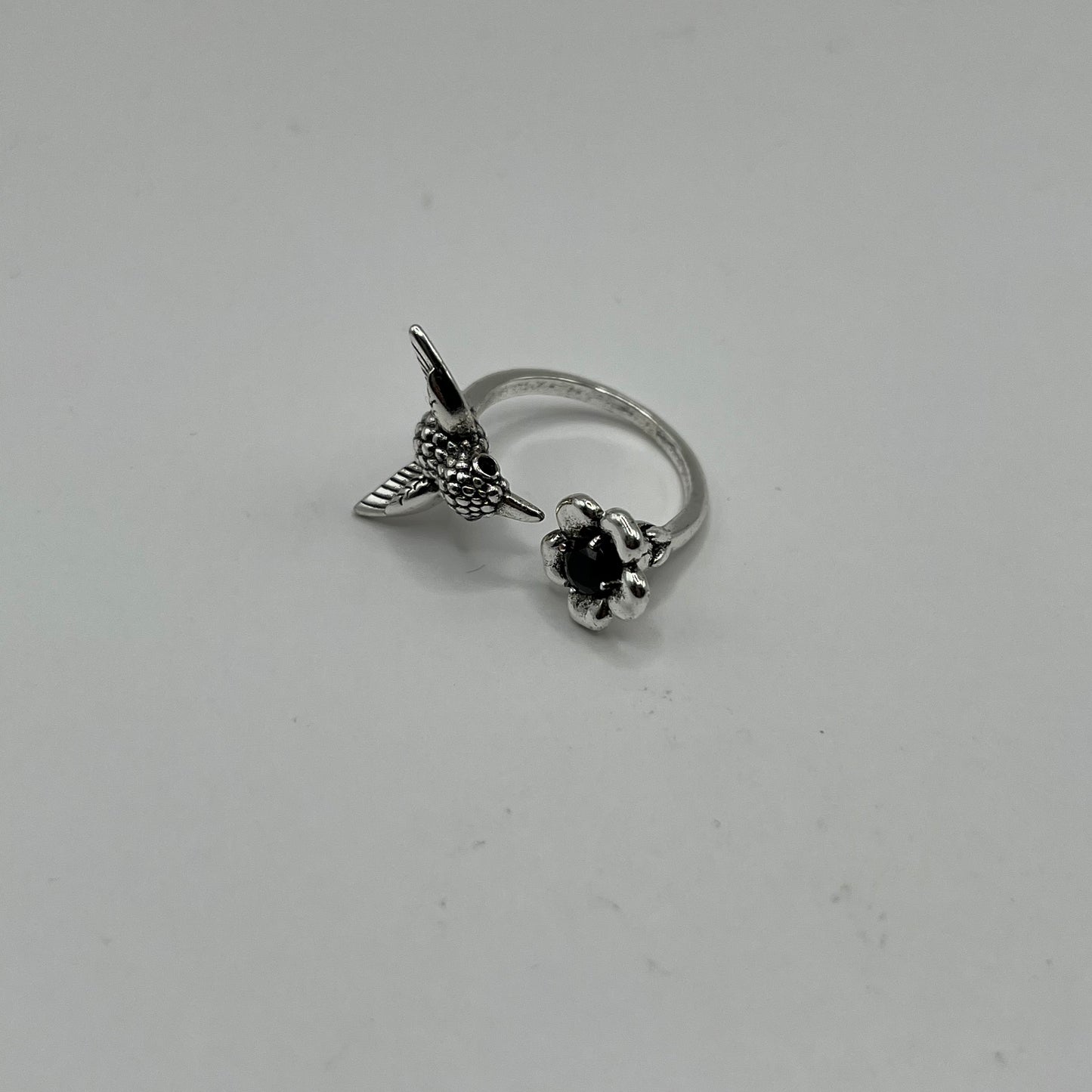 Adjustable 21MM Hummingbird Ring - SP - IND