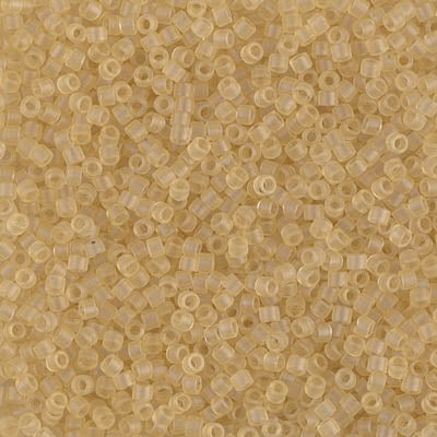 DB0382 - Matte Transparent Corn Silk Luster - 11/0