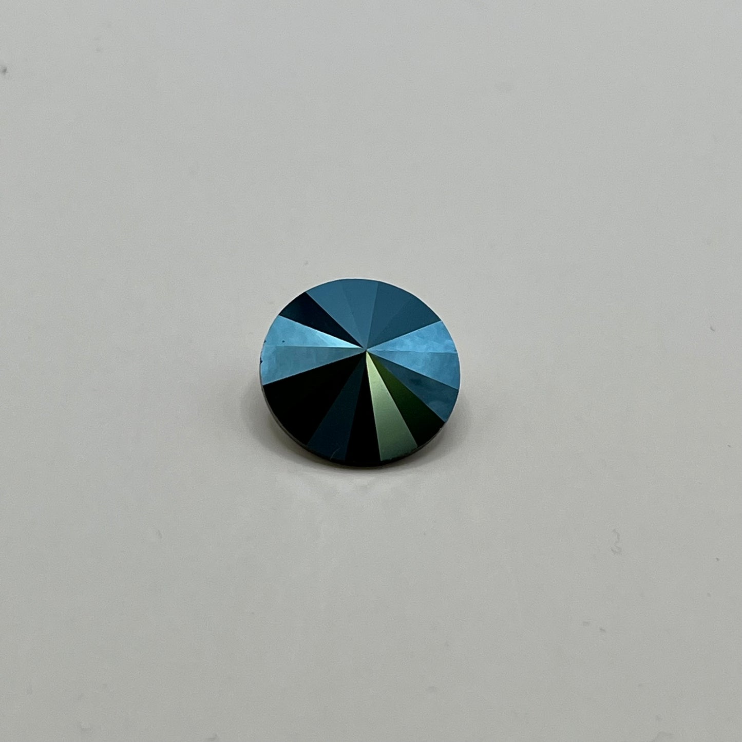 Swarovski 14MM Rivoli A1122 - Metallic Blue