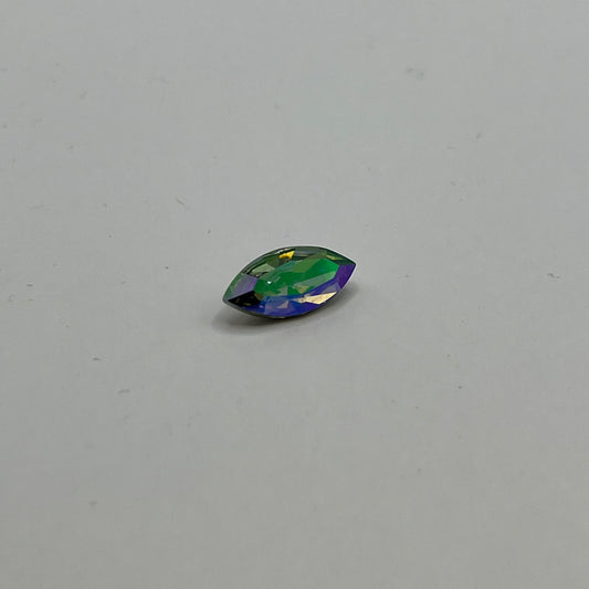 Swarovski 15x7MM Navette A4228 - Crystal Paradise Shine