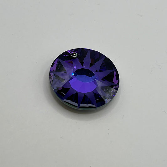 Swarovski 33MM Sun Pendant - Heliotrope