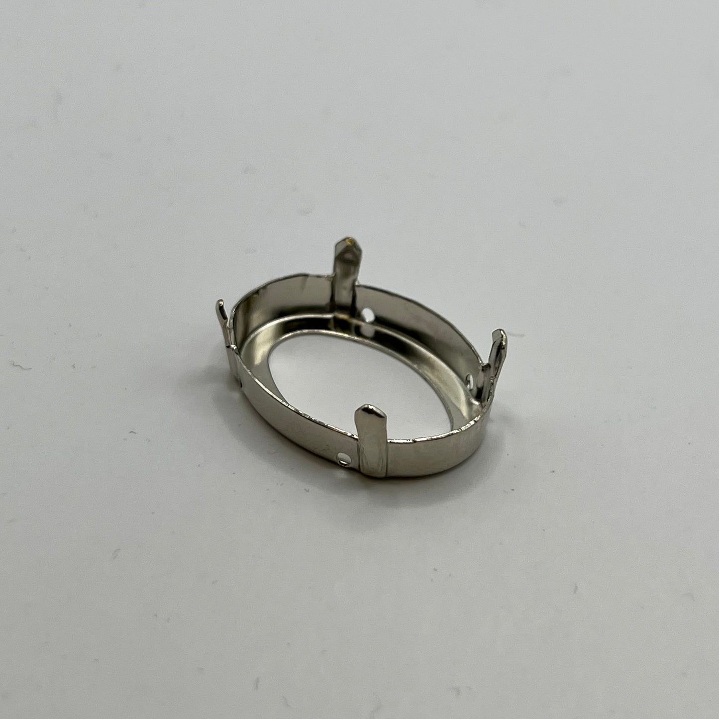 Swarovski 30x22MM Oval Setting A4127 - Silver Plated