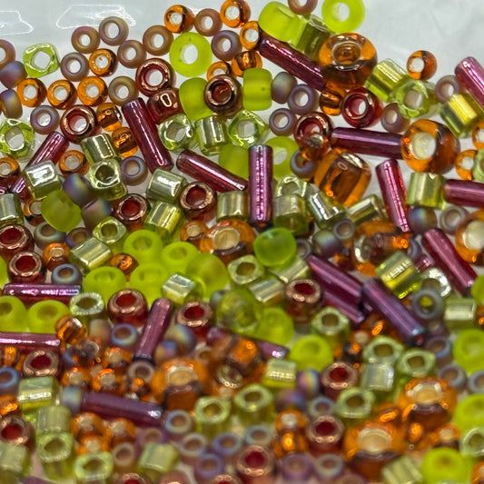 TOHO - Varied Ureshii - Olivine/Orange Mix