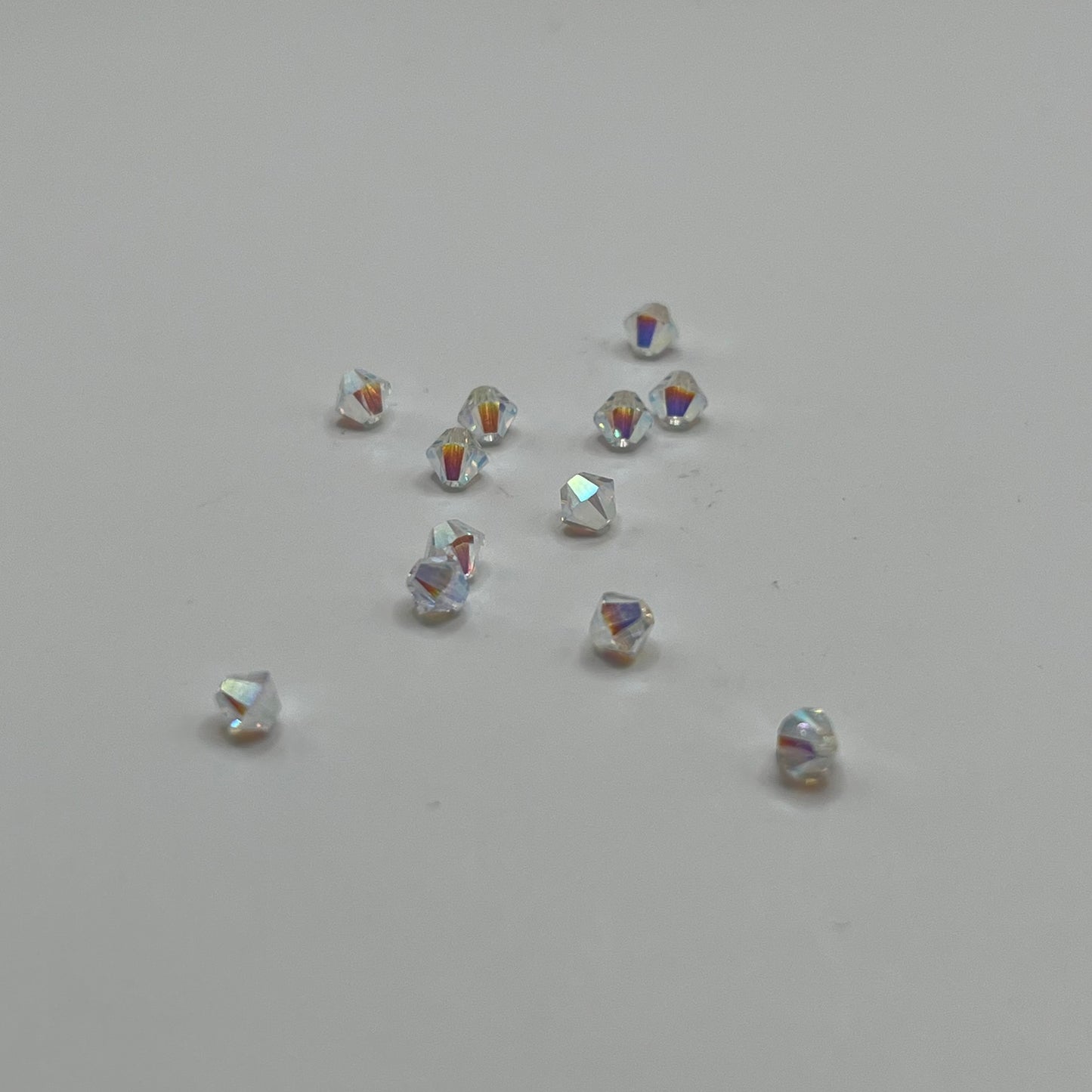 Swarovski 4MM Bicones - Crystal AB2X (12pcs)