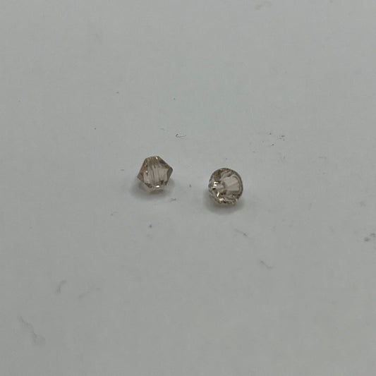 Swarovski 4MM Bicones - Light Silk (12pcs)