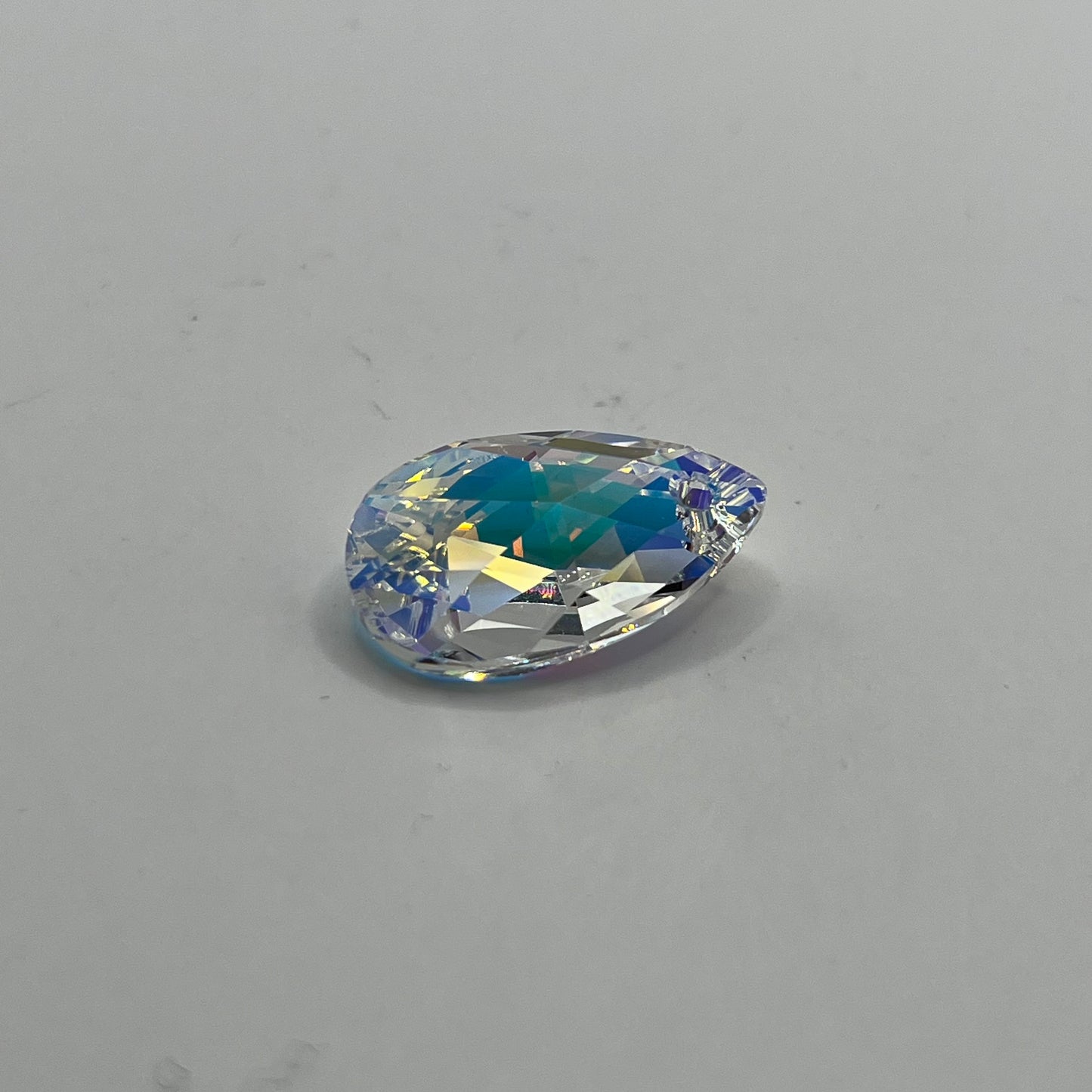 Swarovski 22x13MM Pear Pendant A6106 - Crystal AB