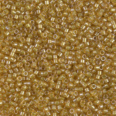 DB0911 - Sparkling Lined Topaz - 11/0