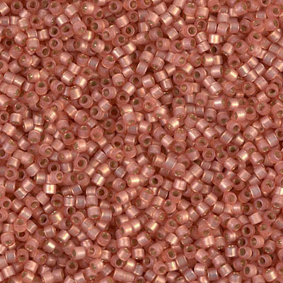 DB0622 - Silver-Lined Peach Alabaster Dyed - 11/0