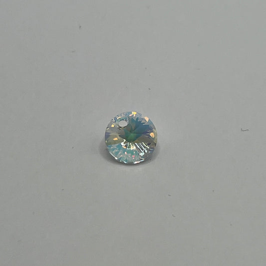 Swarovski 8MM Disc Pendant A6428 - Crystal Transmission