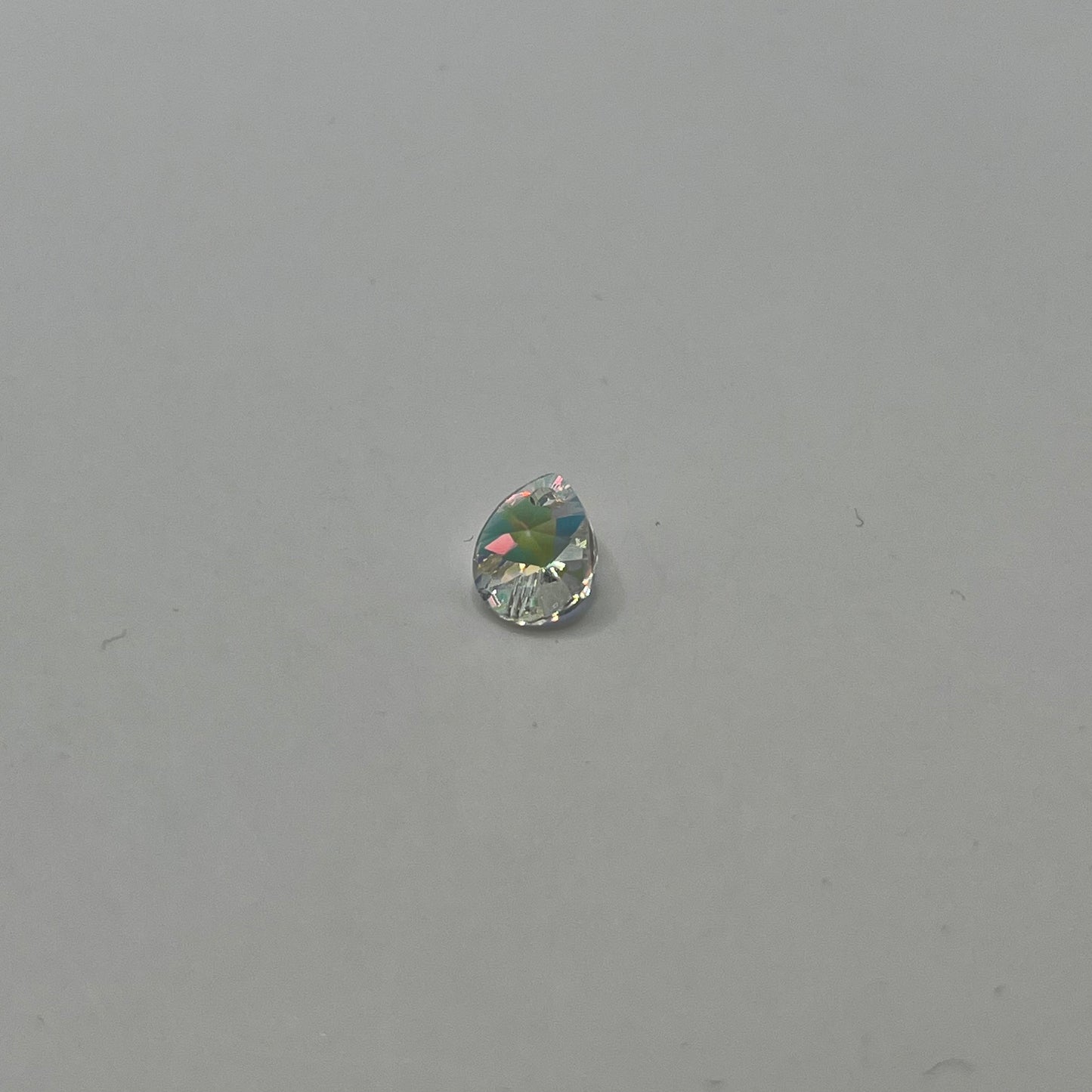 Swarovski 8MM Mini Pear Pendant A6128 - Crystal Transmission