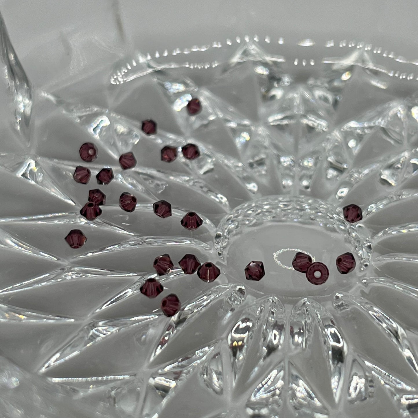 Swarovski 2.5MM Bicones - Amethyst (24pcs)