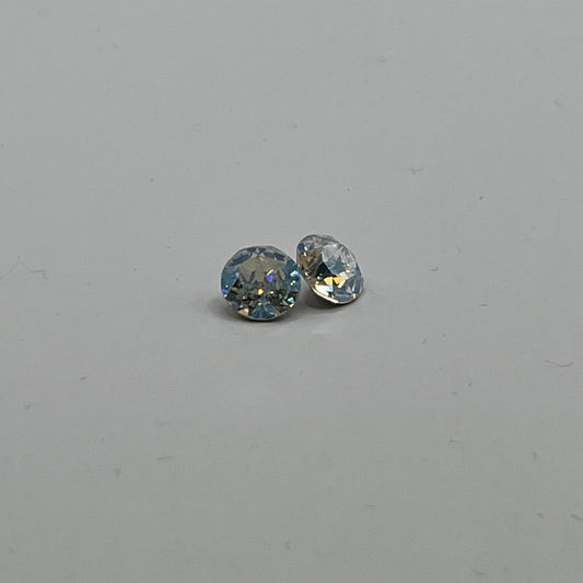 Swarovski 8MM Xirius Chaton A1088 - Crystal Moonlight (4pcs)