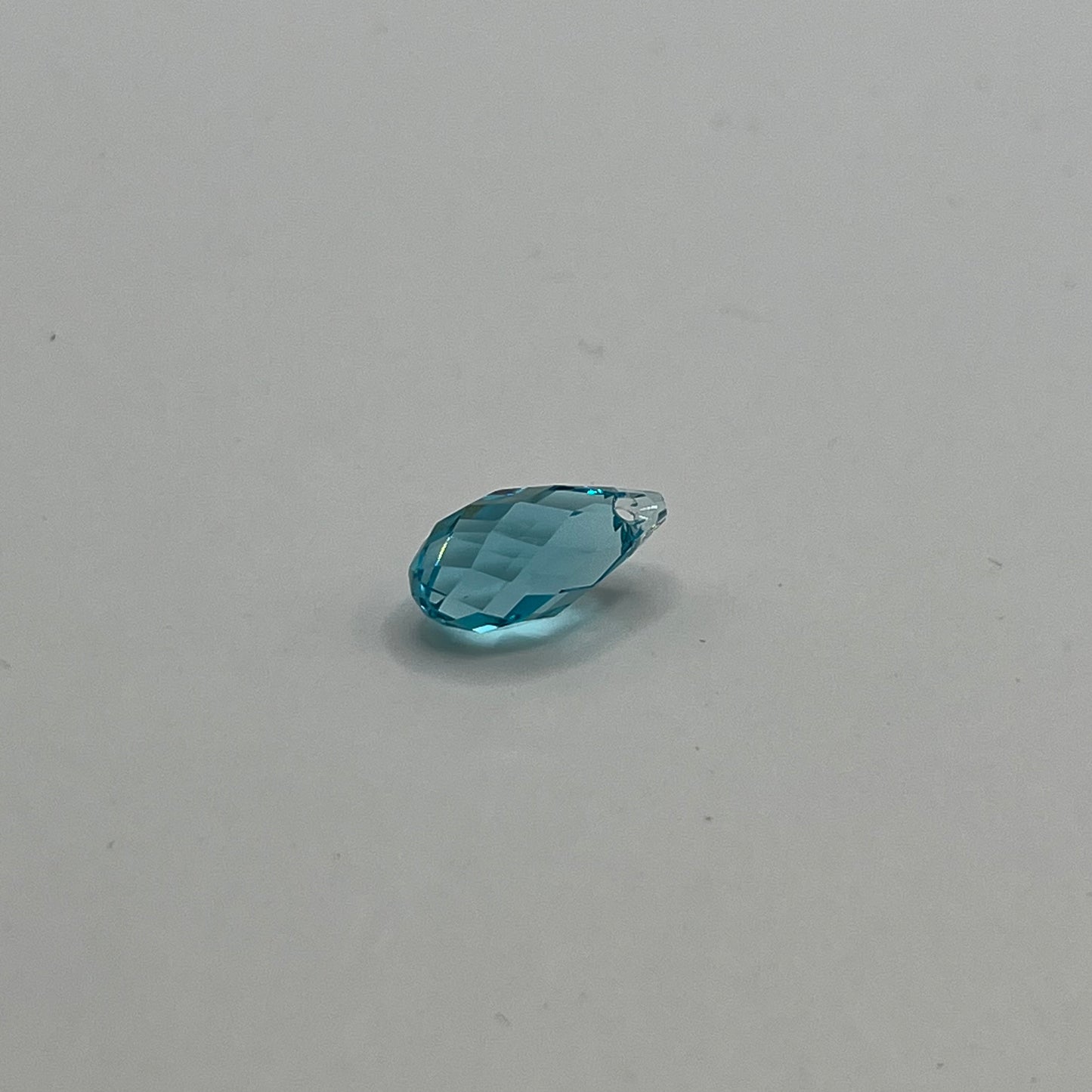 Swarovski 13x6.5MM Briolette Pendant A6010 - Light Turquoise
