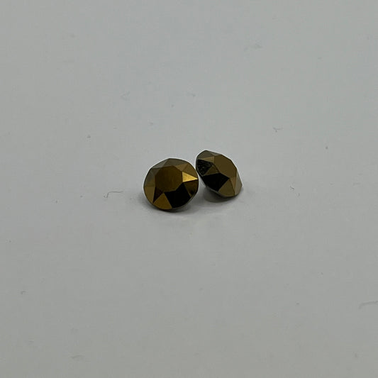 Swarovski 8MM Xirius Chaton A1088 - Crystal Dorado (4pcs)