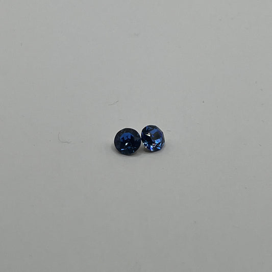 Swarovski 6MM Xirius Chaton A1088 - Sapphire (4pcs)
