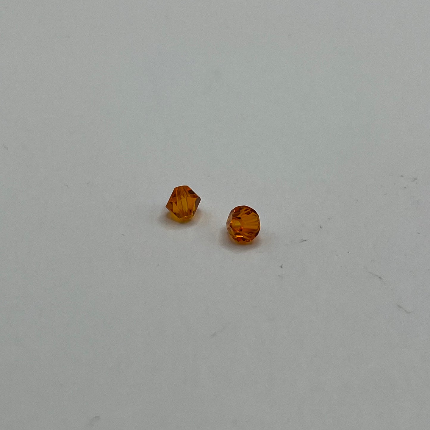 Swarovski 4MM Bicones - Tangerine (12pcs)